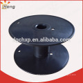 snap design plastic drum spool for wire shipping